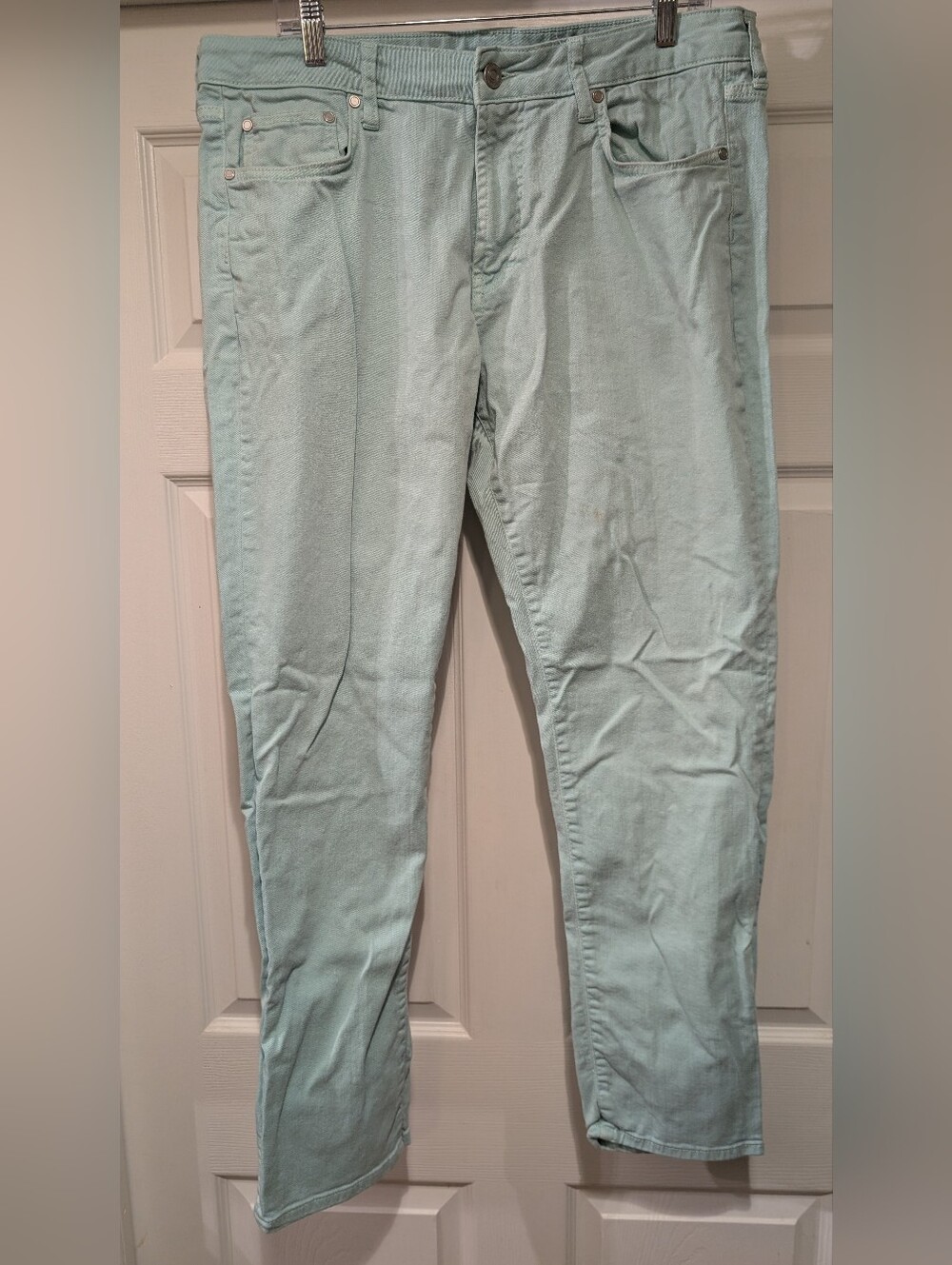 Vineyard Vines Men's Seafoam Mint Green Size 36x32 Jeans Cotton Blend cthny